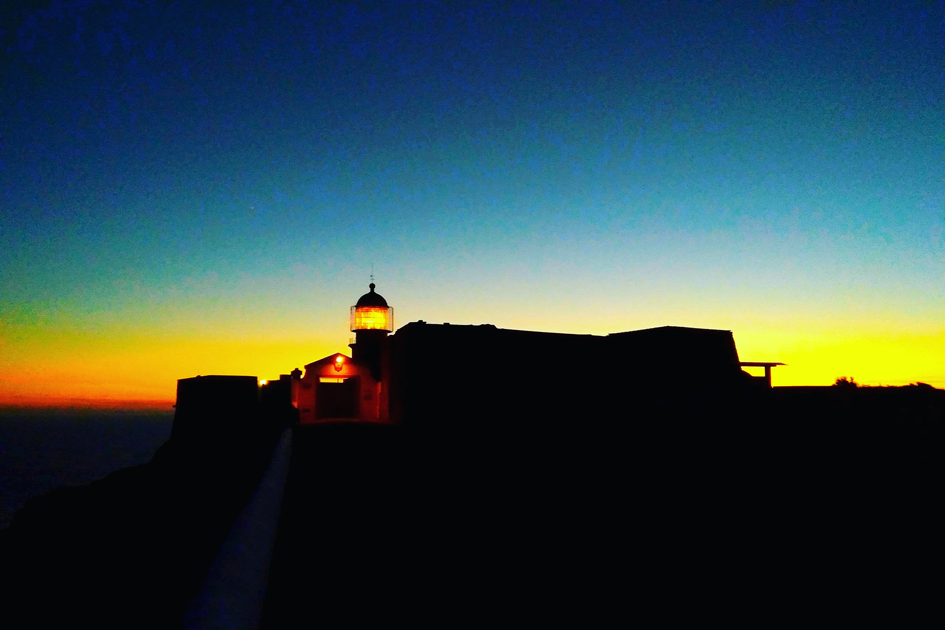 Lighthouse after Sunset